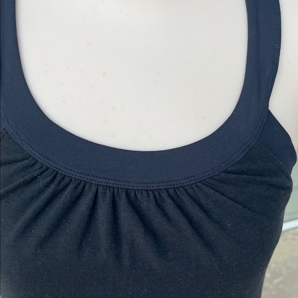 Like new Prana Black dress with built-in bra - Picture 4 of 14